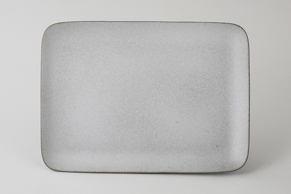 炭化土塗分(グレー) 長角プレートＬ