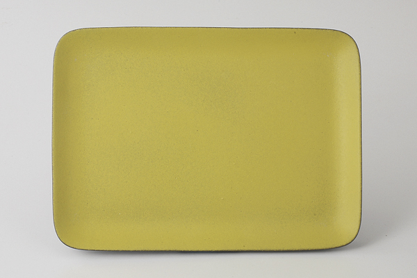 炭化土塗分(イエロー) 長角プレートＬ