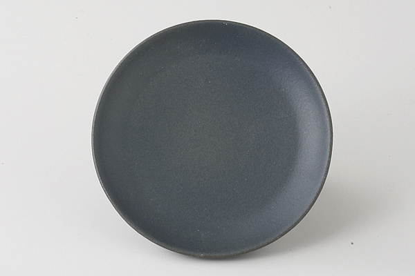炭化土塗分(ブルー) 丸プレートＳ
