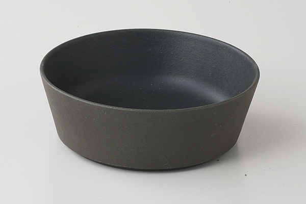 炭化土塗分(ブルー) 浅ボール