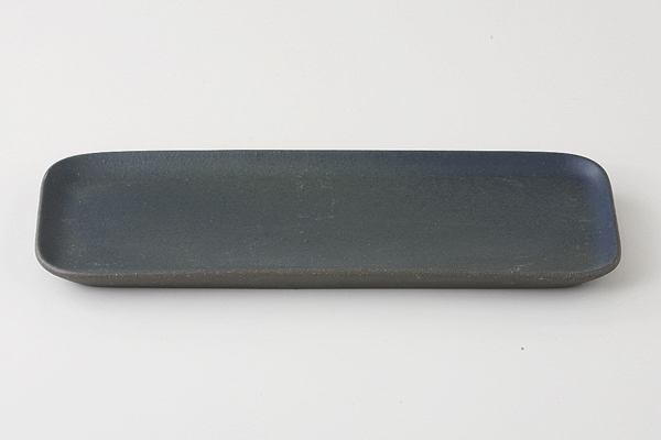 炭化土塗分(ブルー) 長角プレートＳ