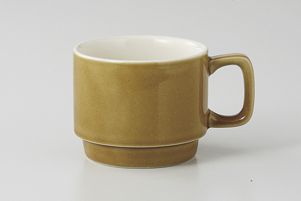 淡アンバー スタックコーヒーカップ