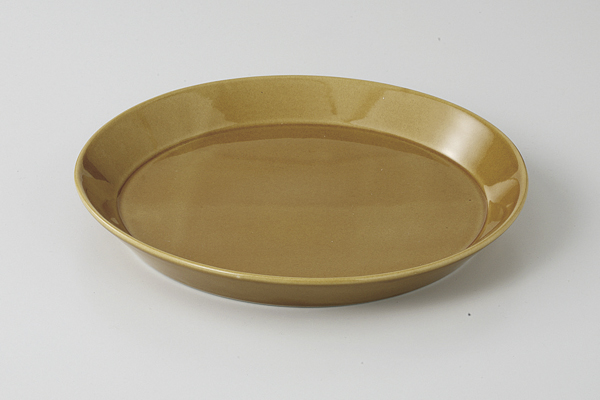 淡アンバー 16cmプレート