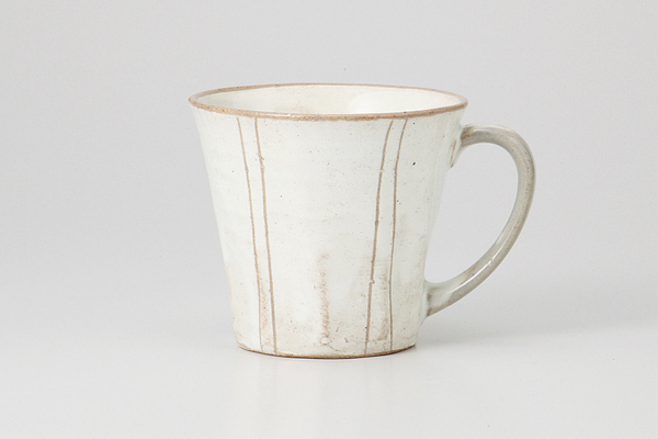 グレー十草 マグカップ