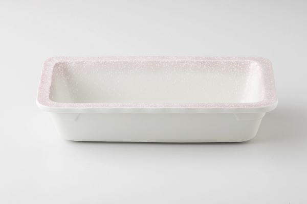 ピンク白吹 1/3フードパン(深)