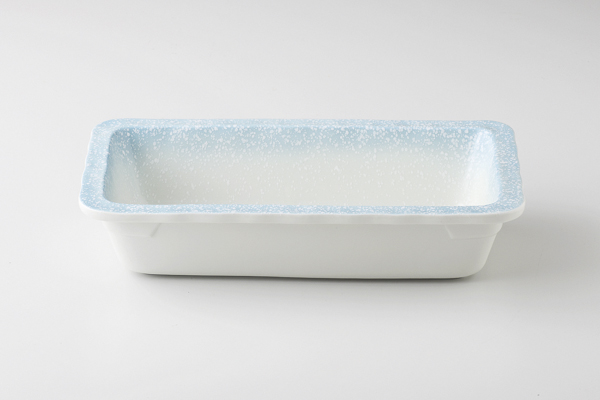 ブルー白吹 1/3フードパン(深)