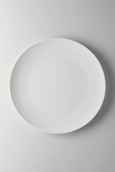 チョークホワイト 24cmプレート