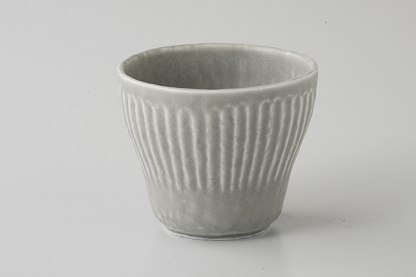 グレーマット 削ぎ目カップ