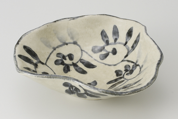 古代唐草 なぶり煮物鉢