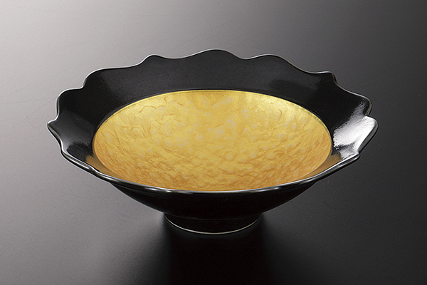 金溶彩 桔梗小鉢