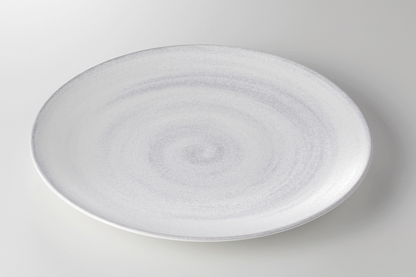 パール白 9吋ミートプレート