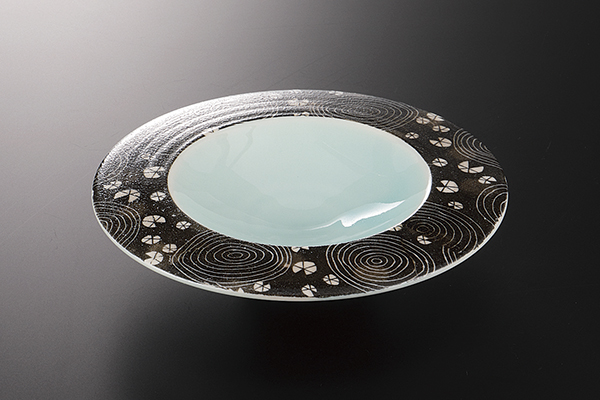 トルコ錆紋 ハット型向付