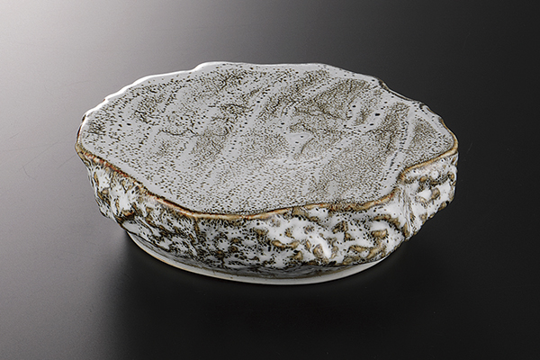 ゆず白 ロックプレート