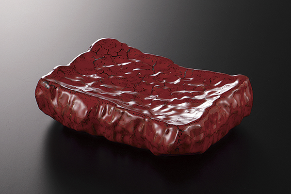 【廃番】ゆず赤 角ロックプレート