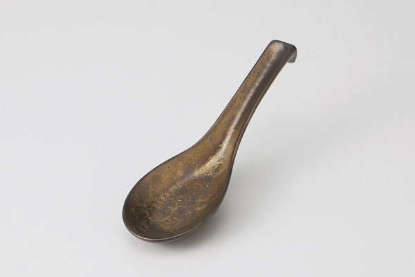 ゴールド窯変 カギ付レンゲ