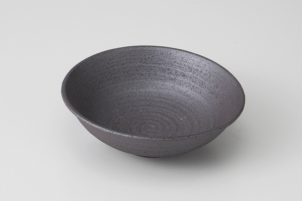 黒吹き焼締 小鉢