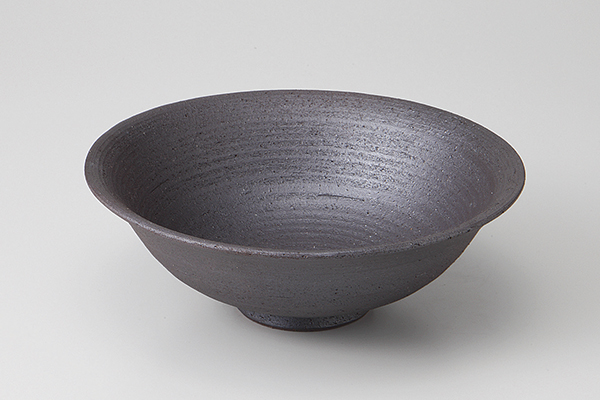黒吹き焼締 中鉢