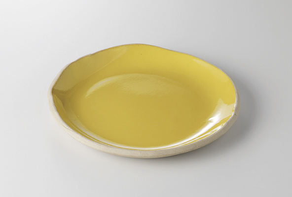 イエロー 20cm深皿