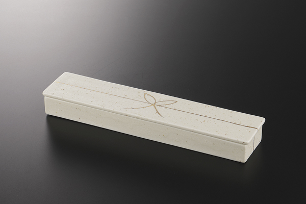 水引白 箱型付出皿