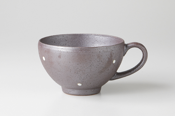 【廃番】錆白点 スープカップ