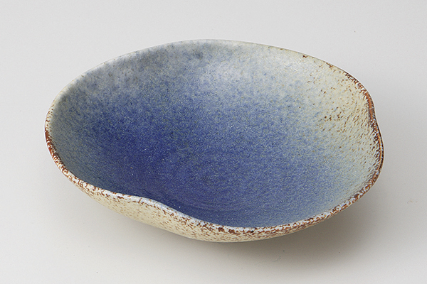 イラボルリ吹き 三ツ押浅鉢