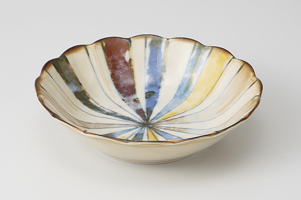 古色十草 5.5浅鉢