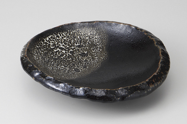 唐津流し 岩渕浅鉢(大)