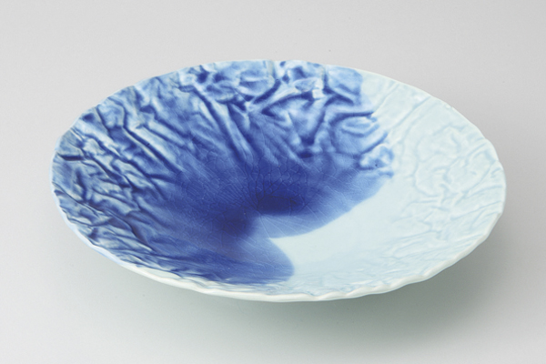 青流し打出 8.0鉢