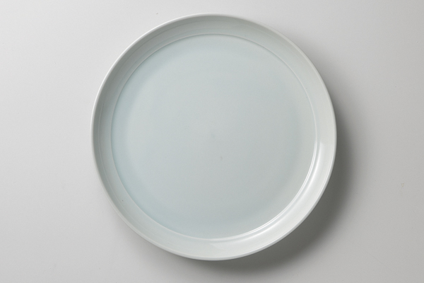 水青 17cmプレート(re食器)