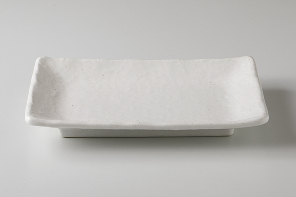 白灰(抗菌釉) 焼物皿