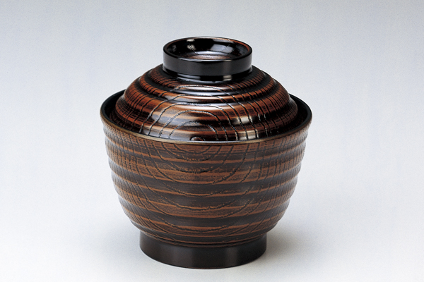 3.5寸 乱引木目小吸椀 栃