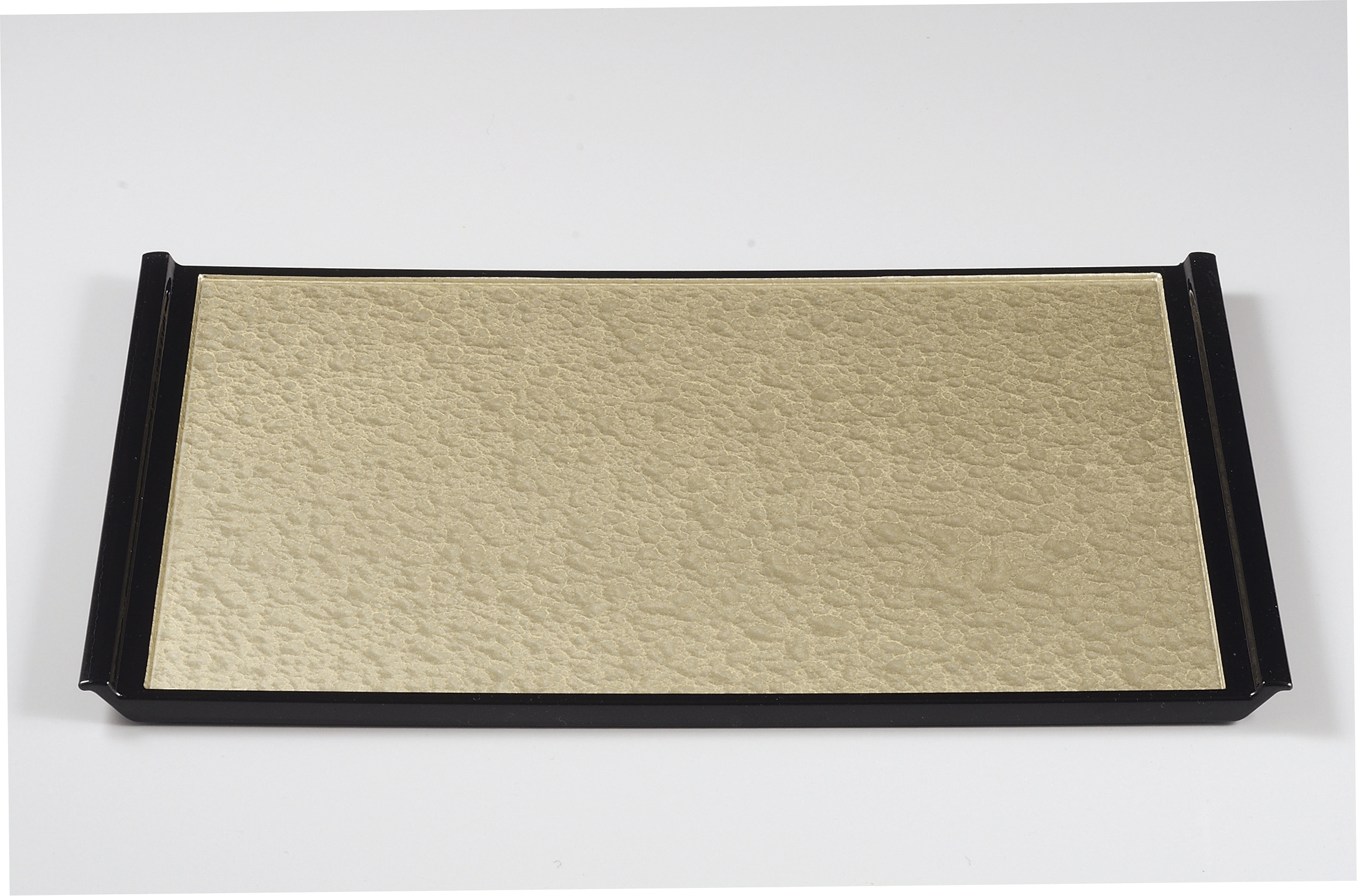 ﾌﾗｲﾄ盆 ｼｬﾝﾊﾟﾝｺﾞｰﾙﾄﾞ渕黒SL 尺2