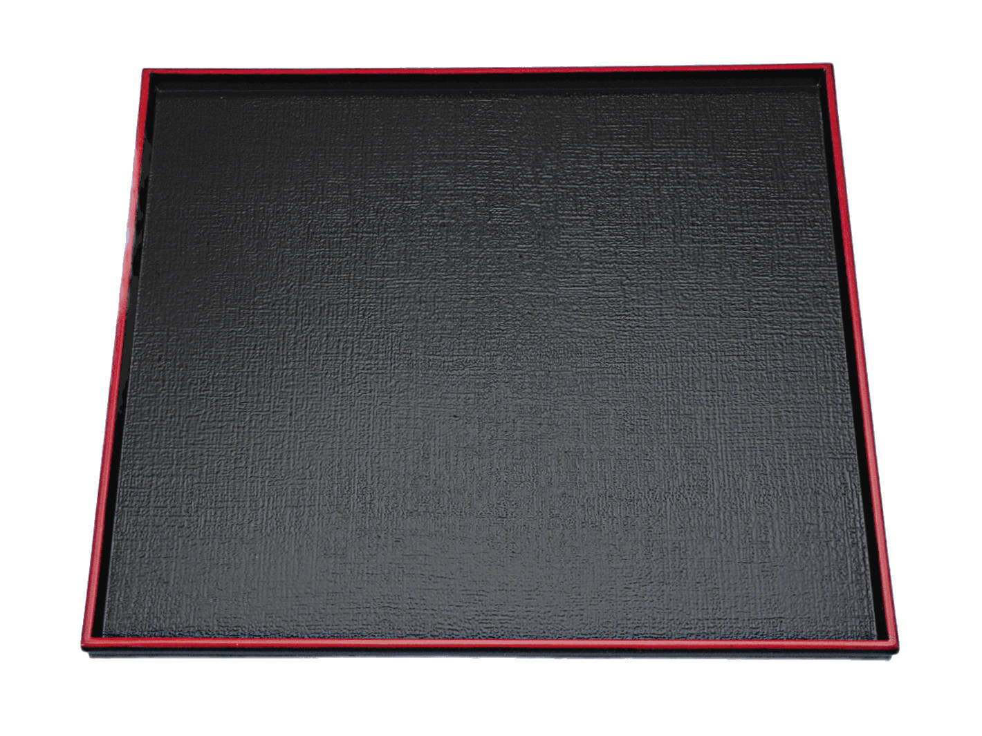 角布目盆 黒天朱 8.5寸