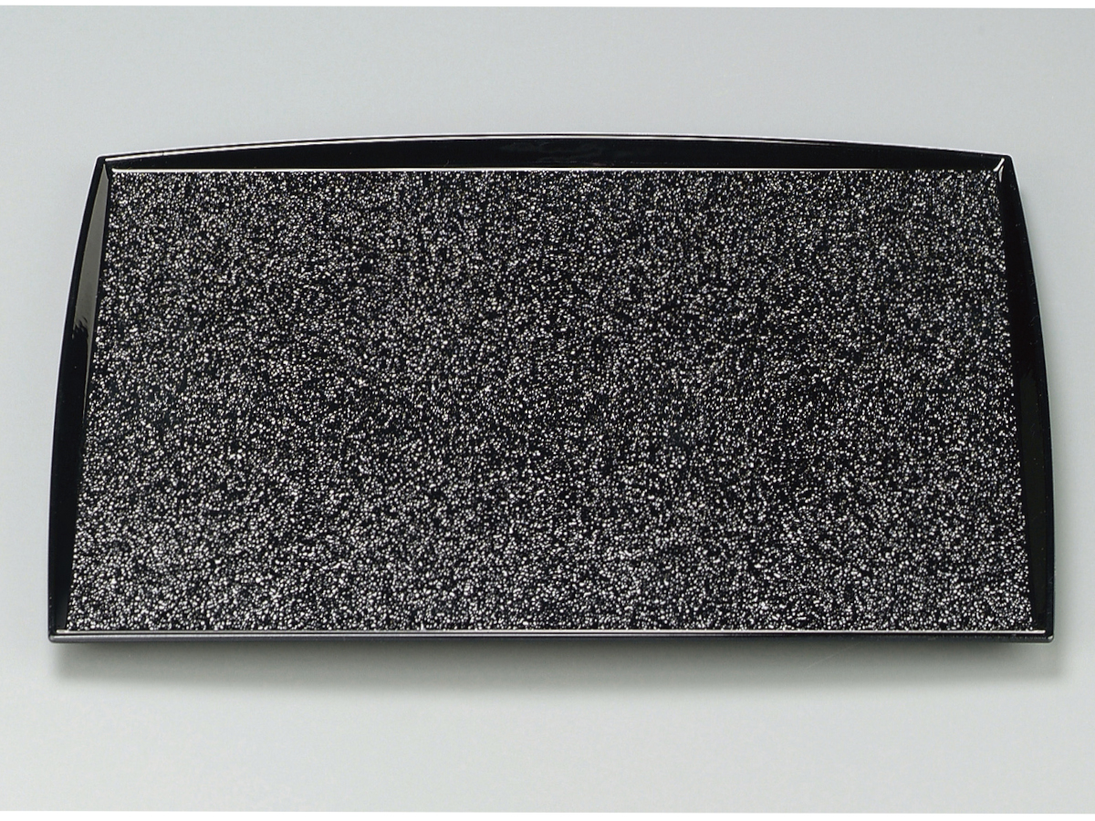 わたらせ盆 銀彩渕黒SL 尺3(NS加工)