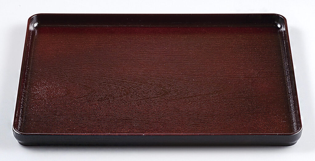 大寿木目盆 新溜SL 尺1(NS加工)