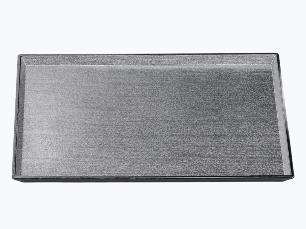 清流長手盆 銀梨地天黒SL 尺5(NS加工)