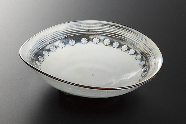 三島手 たわみ向付