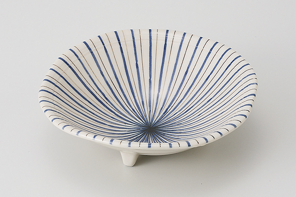 京十草 三足向付