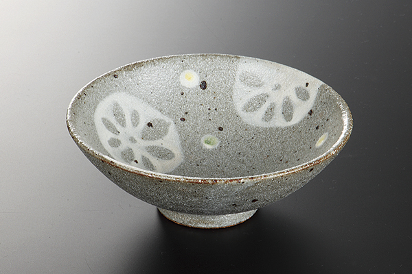 砂唐津れんこん 平鉢