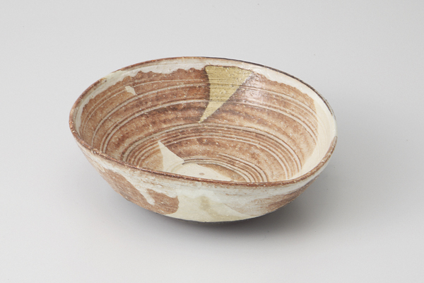 侘彩粉引 煮物鉢