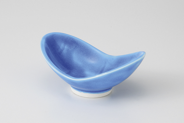 トルコ釉 双葉小鉢