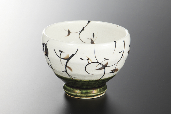 織部唐草 高浜小鉢