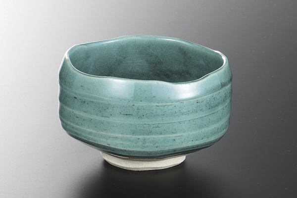 新緑 抹茶型小鉢