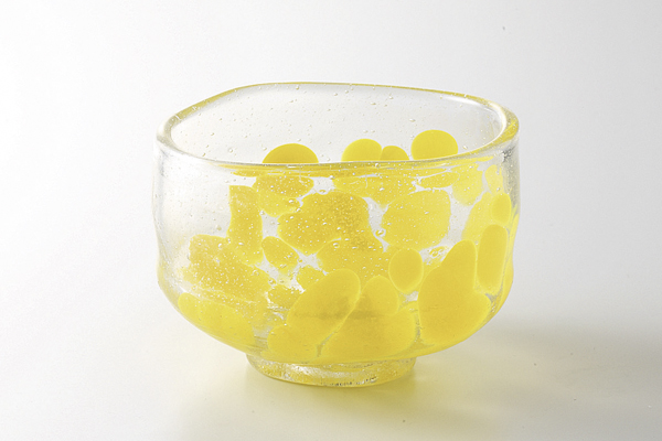 黄点紋 抹茶型小鉢