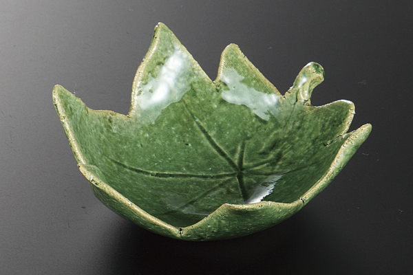 もみじ(織部) 小鉢