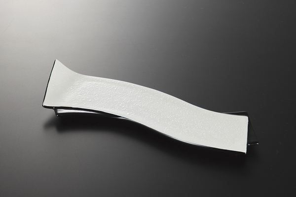 銀彩のし 付出皿