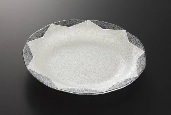 トゥインクルシルバー 20cmプレート