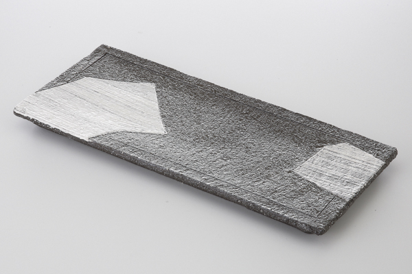 黒伊賀化粧 長盛皿