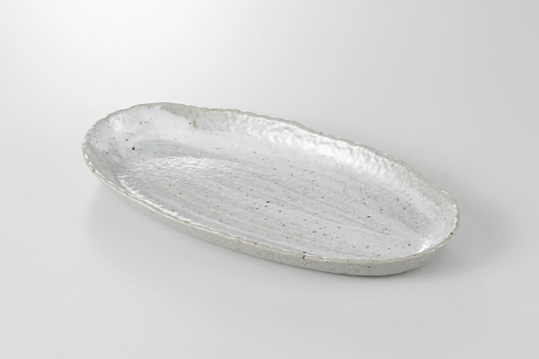 涼風 楕円皿