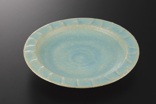 トルコ釉彫 取皿